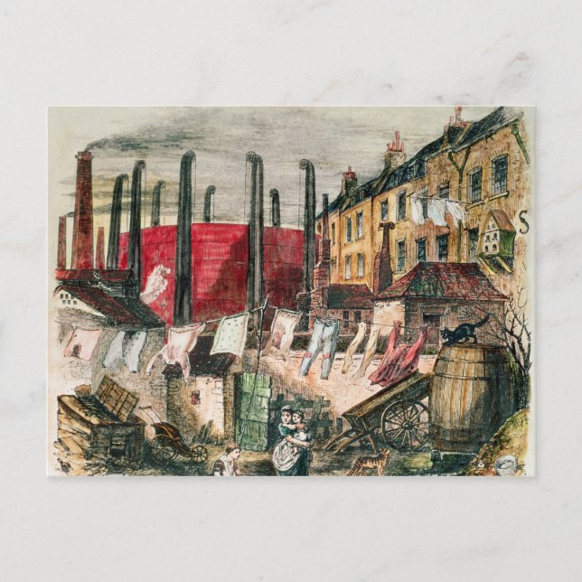 Ein Slum Postkarte (Vorderseite)