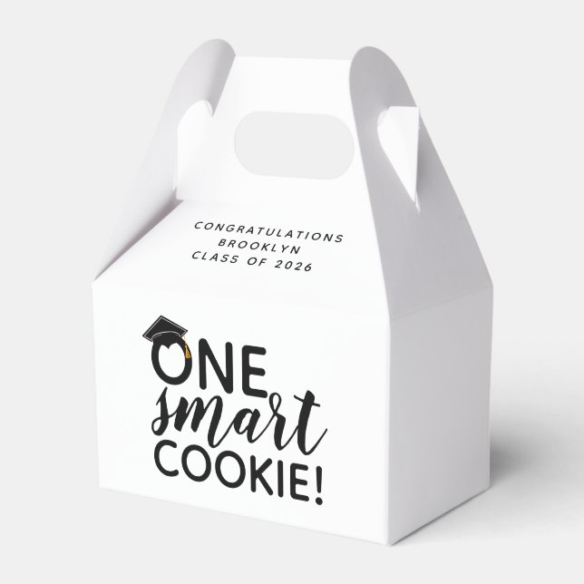 Ein Smart Cookie-Abschluss Geschenkschachtel (Vorderseite)