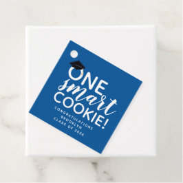 Ein Smart Cookie Blue Abschluss Geschenkanhänger