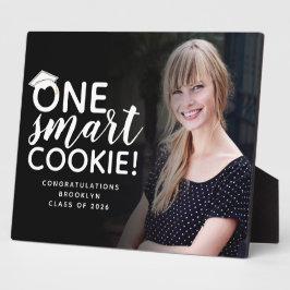 Ein Smart Cookie Foto Abschluss Fotoplatte