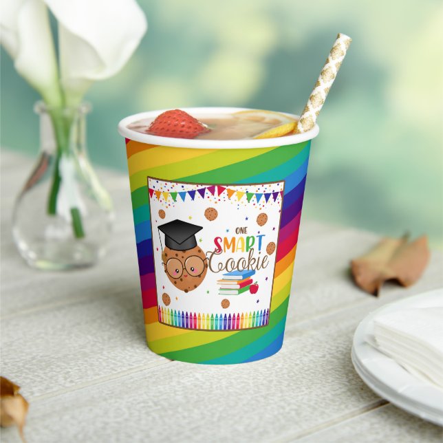Ein Smart-Cookie-Party-Cups Pappbecher (In Situ)