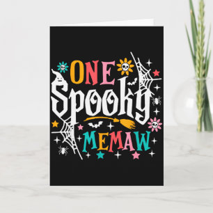 Ein Soky Memaw-Shirt Lustiges Halloween Soky Oma  Karte