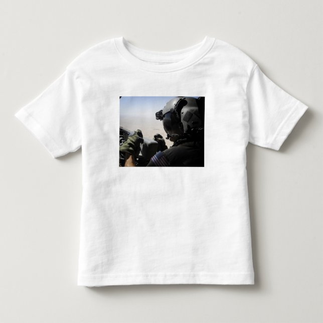 Ein Soldat bietet Sicherheit Kleinkind T-shirt (Vorderseite)