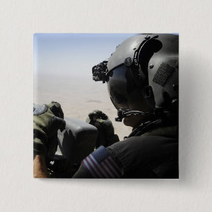 Ein Soldat stellt Sicherheit zur Verfügung Button