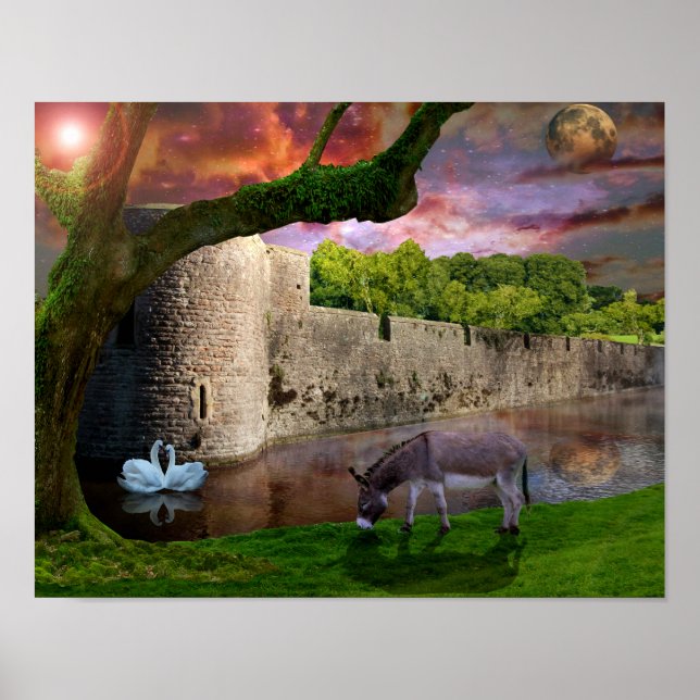 Ein Sommerabend im Traum Poster (Vorne)