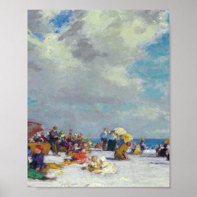 Ein Sommernachmittag von Edward Henry Potthast Poster (Vorne)