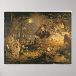 Ein Sommernachtstraum-Druck Poster