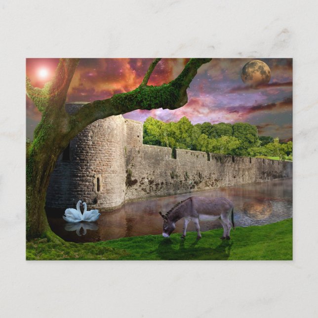 Ein Sommernachtstraum. Postkarte (Vorderseite)