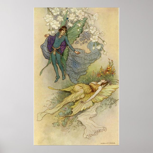 Ein Sommernachtstraum von Warwick Goble Poster (Vorne)