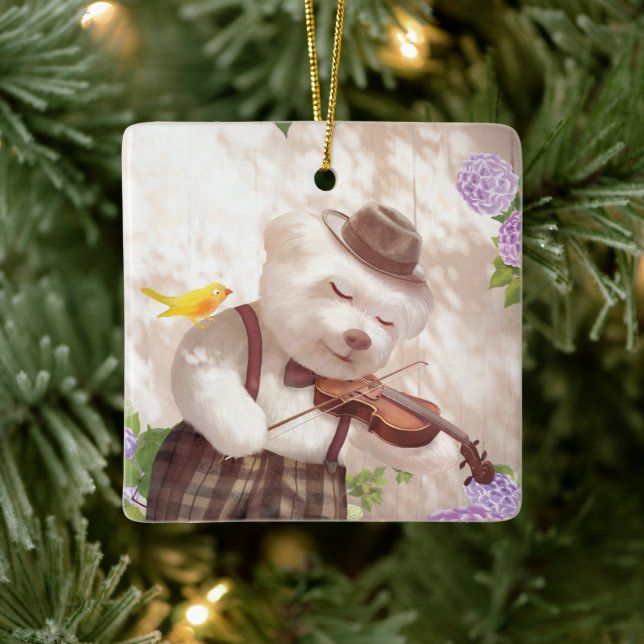 Ein Song für dich Keramikornament (Baum)