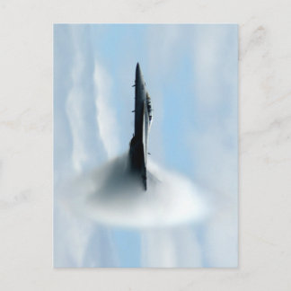 Ein Sonic Boom Postkarte