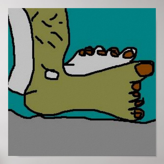 Ein Sonnenbrand Poster (Vorne)