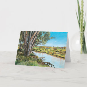 "Ein Sonnenlicht übersehen" - Dankeskarte