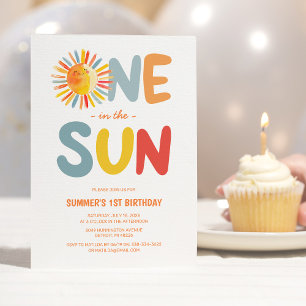 Ein Sonnenschein-Kindergeburtstag Einladung