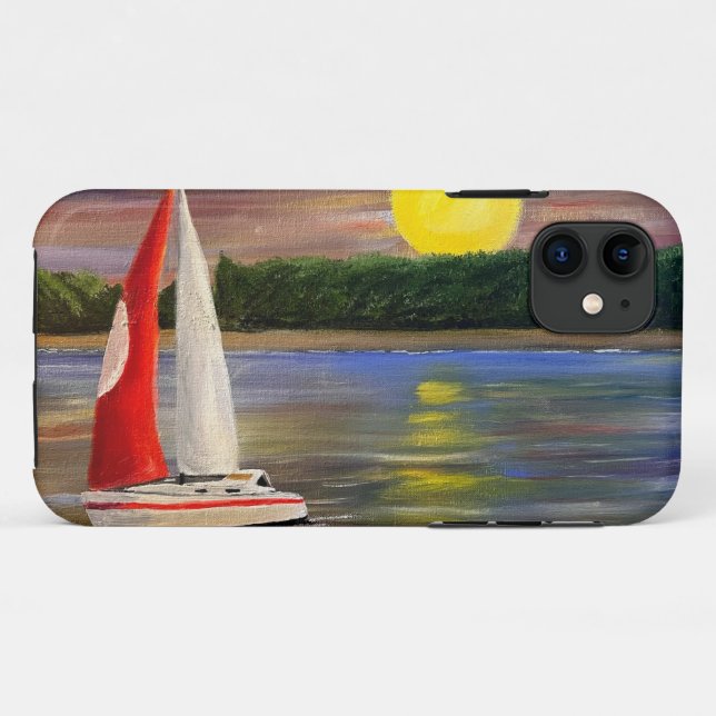Ein Sonnensegel von Gary Poling Case-Mate iPhone Hülle (Rückseite (Horizontal))