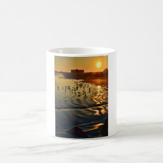 Ein Sonnenuntergang im Hafen Aransas, Texas Kaffeetasse