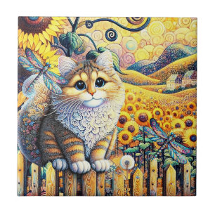 Ein sonniger Tag Keramik Tile Fliese