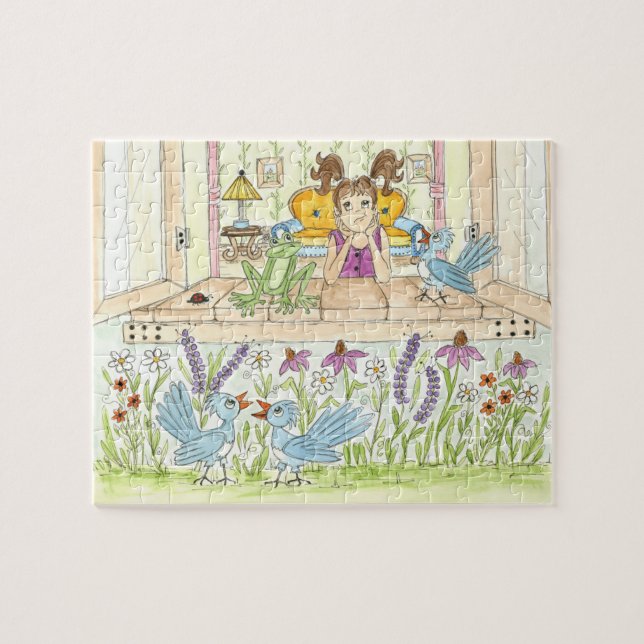 Ein sonniges Jigsaw-Puzzle (Horizontal)