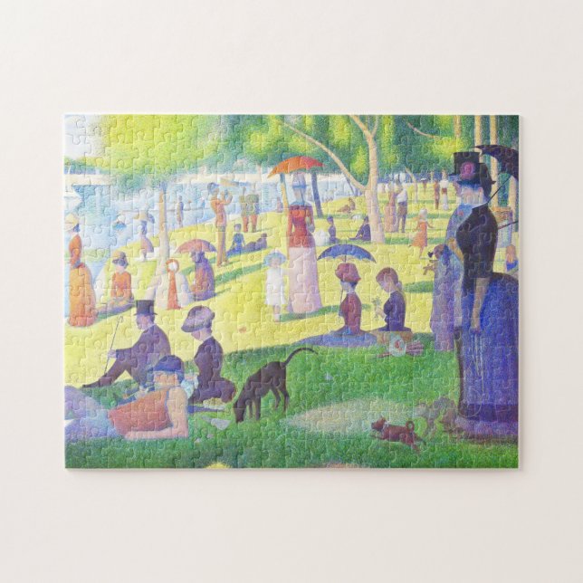 Ein Sonntag von Georges Seurat (Horizontal)