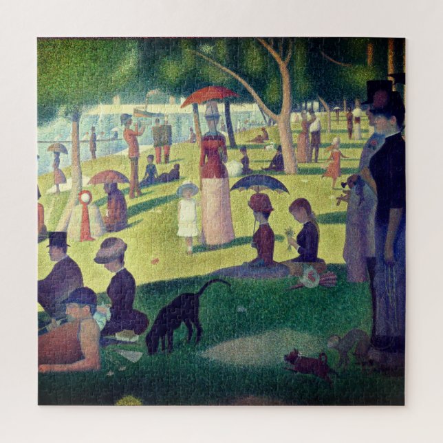 Ein Sonntagnachmittag auf der Insel seurat la gran (Vertikal)
