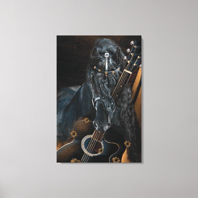 EIN SPANISCHER TRAUM - Wrapped Canvas Leinwanddruck (Vorderseite)