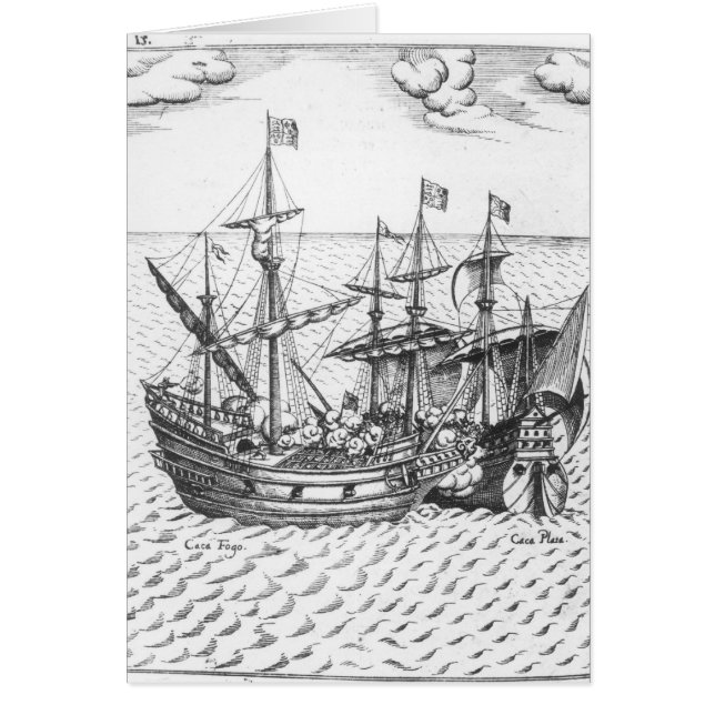 Ein spanisches Schatz-Schiff (Vorne)