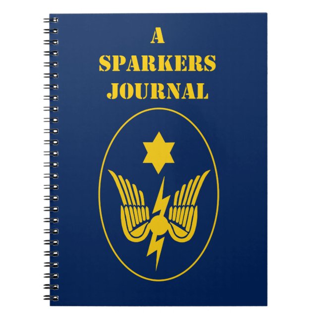 Ein Sparkers Journal Notizblock (Vorderseite)