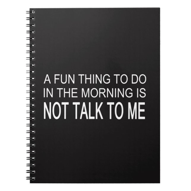 Ein Spaß Notizblock (Vorderseite)