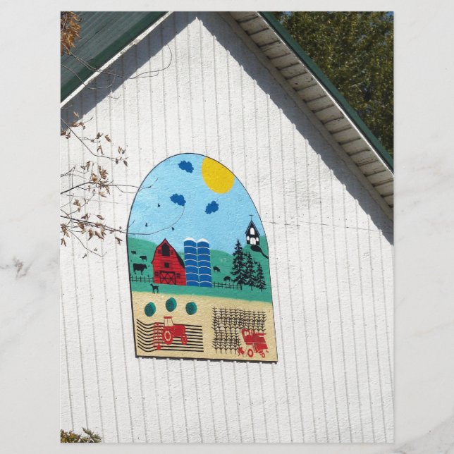 Ein Spaß-Stall-Quilt (Vorderseite)