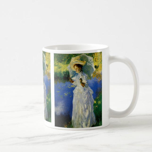 Ein Spaziergang am Morgen Kaffeetasse (Rechts)