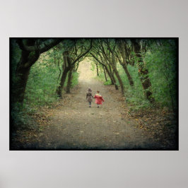 Ein Spaziergang durch das Park Poster