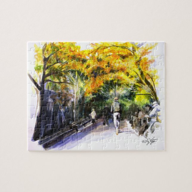 Ein Spaziergang durch das Park Puzzle (Horizontal)