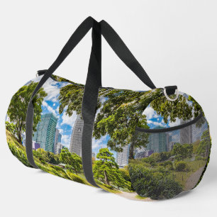 Ein Spaziergang durch die Hama Rikyu Gärten, Tokio Duffle Bag