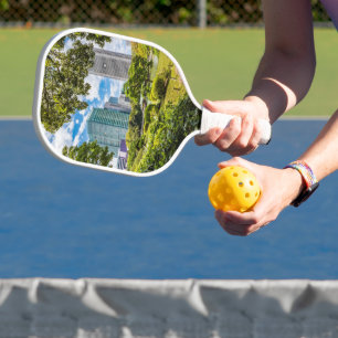 Ein Spaziergang durch die Hama Rikyu Gärten, Tokio Pickleball Schläger