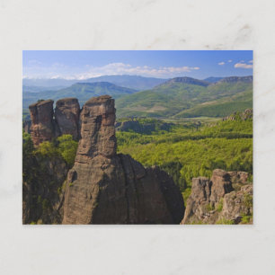 Ein Spaziergang durch die Ruinen der Burg Belograd Postkarte