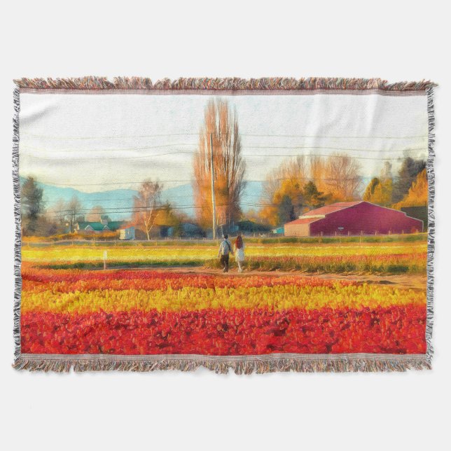 Ein Spaziergang durch Gold und rote Felsen Decke (Vorderseite)