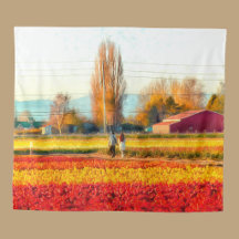 Ein Spaziergang durch Gold und rote Felsen