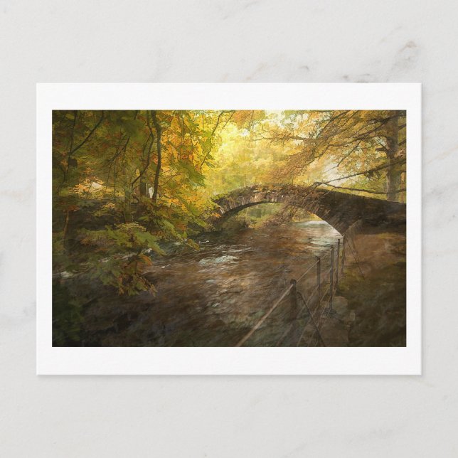 Ein Spaziergang in Ambleside ..... Postkarte (Vorderseite)