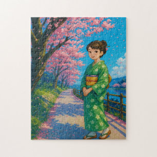 Ein Spaziergang unter Kirschblüten - Japanischer K