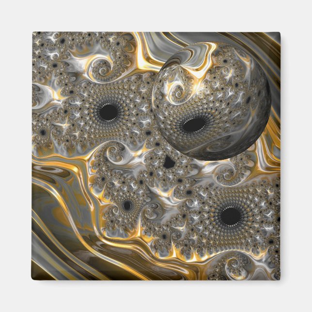 Ein spektakuläres Ballett im Silver and Gold Magne Magnet (Vorne)