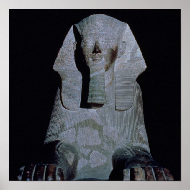 Ein Sphinx von Königin Hatshepsut Poster (Vorne)