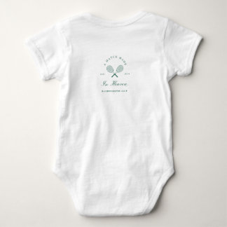 Ein Spiel aus dem Himmel Bachelorette Baby Strampler