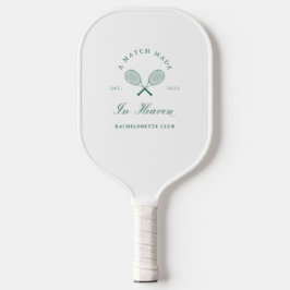 Ein Spiel aus dem Himmel Bachelorette Pickleball Schläger