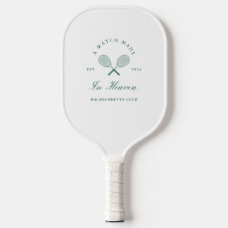 Ein Spiel aus dem Himmel Bachelorette Pickleball Schläger