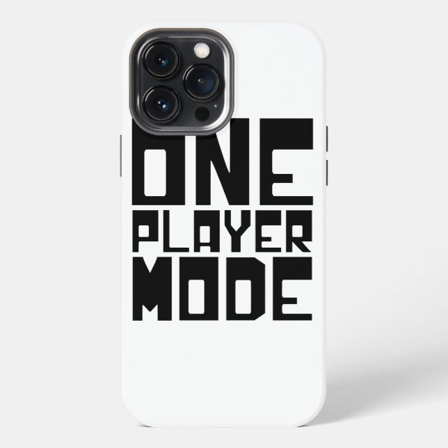 EIN SPIELMODUS iPhone 13 PRO MAX HÜLLE (Rückseite)