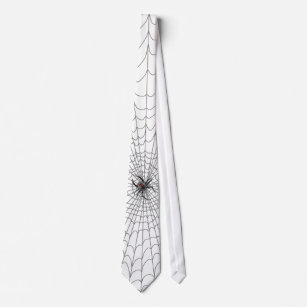 Ein Spinnen-Netz Krawatte