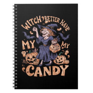 Ein spoktacular Halloween Notizblock
