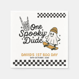 Ein Spooker Typ Halloween Serviette