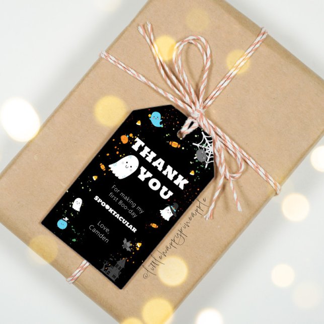 Ein Spooker Typ Vielen Dank, dass Sie das Geschenk Geschenkanhänger (Von Creator hochgeladen)