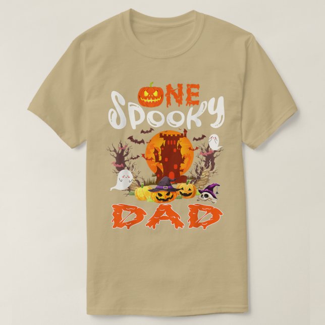 Ein Spooker Vater Halloween HexenbooGeister Beängs T-Shirt (Design vorne)